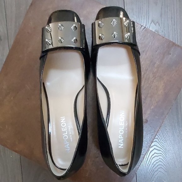 Napoleoni spiked patent leather shoes - Picture 8 of 8